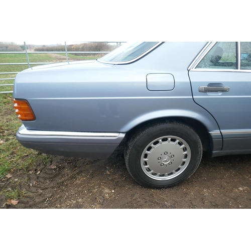 164 - 1986 D reg Mercedes Benz 420SE V8 with just 99000 miles and full MOT