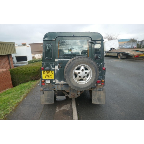 211 - 1997 R reg Land Rover Defender 90, 92000 miles with full MOT