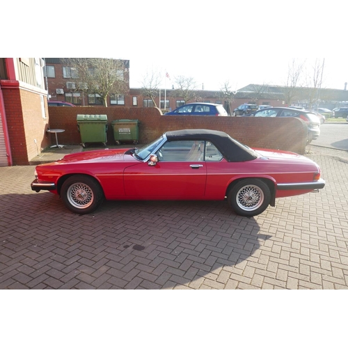 214 - 1989 G reg Jaguar XJS V12 Convertible with just 59000 miles and full MOT