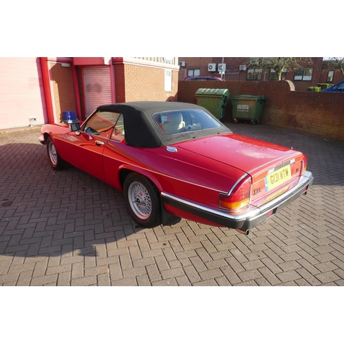 214 - 1989 G reg Jaguar XJS V12 Convertible with just 59000 miles and full MOT