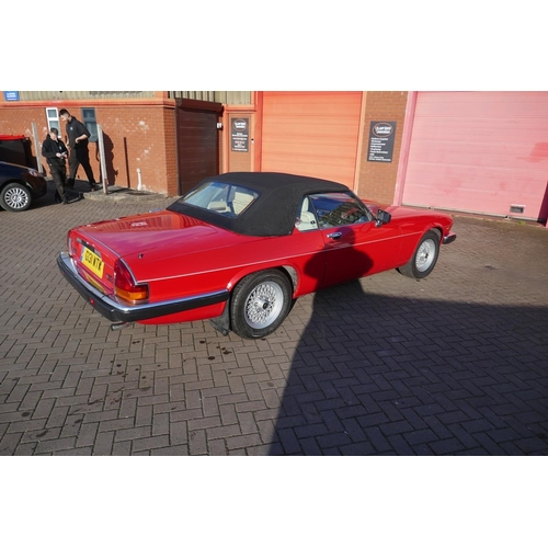 214 - 1989 G reg Jaguar XJS V12 Convertible with just 59000 miles and full MOT