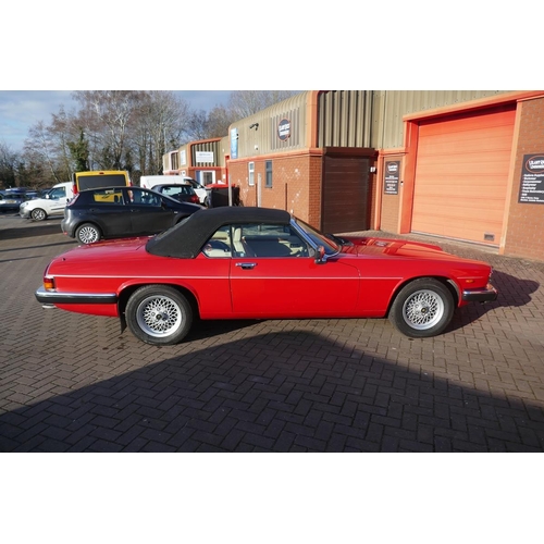 214 - 1989 G reg Jaguar XJS V12 Convertible with just 59000 miles and full MOT