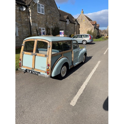 215 - 1968 H reg Morris Traveler with 27000 on the clock