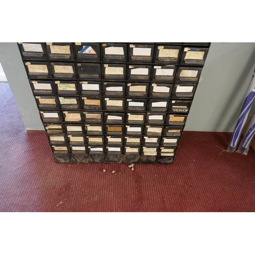 239 - Vintage metal multi drawer cabinet