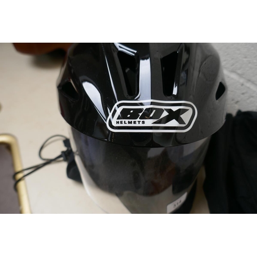 314 - Motorcycle helmet by Box - unworn