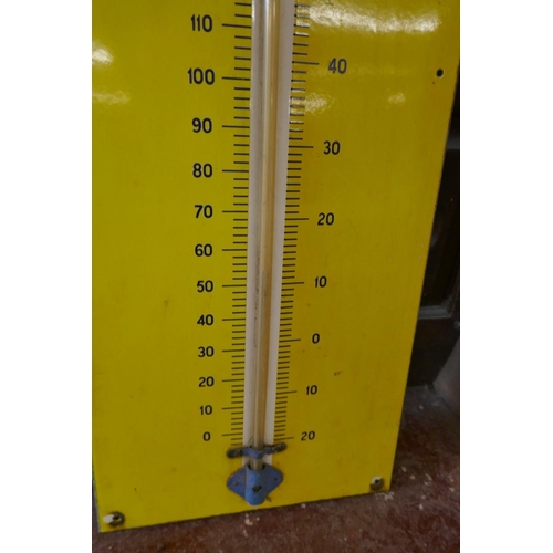 330 - Original Duckham's Motor Oil wall thermometer