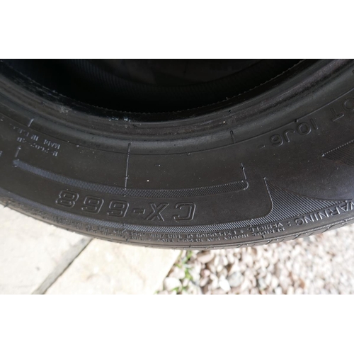 346 - Pair of MGB Tyres in good order