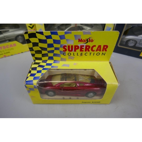 91 - Collection of Supercar models in boxes