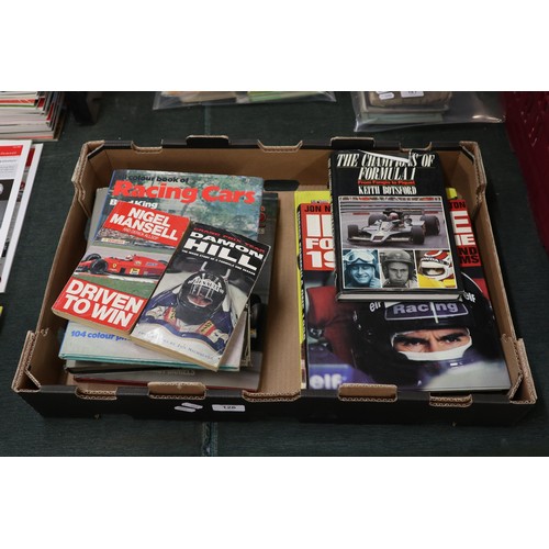 126 - Collection of motor racing books