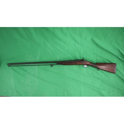 105 - Antique percussion fire rifle