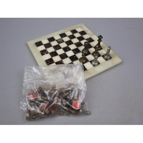 115 - Miniature vintage Italian chess set