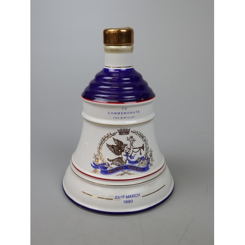 121 - Full Bells Scotch Whiskey in commemorative decanter