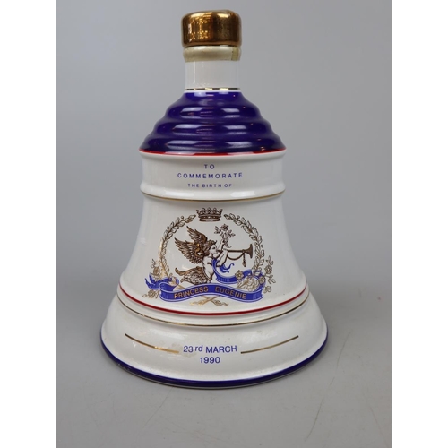 121 - Full Bells Scotch Whiskey in commemorative decanter