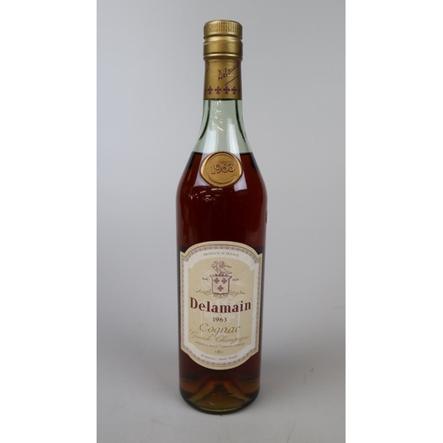 124 - Well aged bottle of Cognac - Delamain 1963