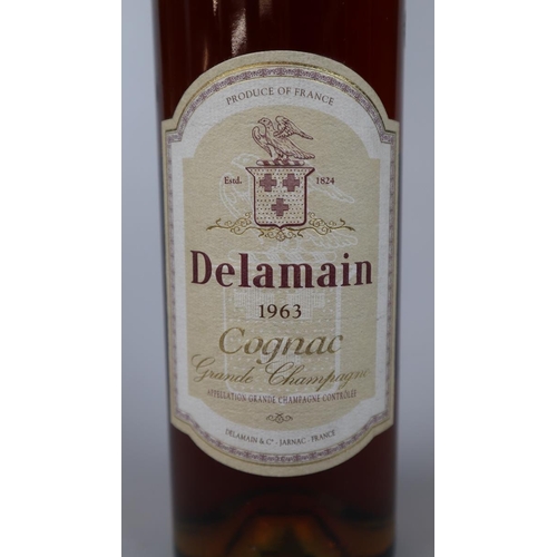 124 - Well aged bottle of Cognac - Delamain 1963