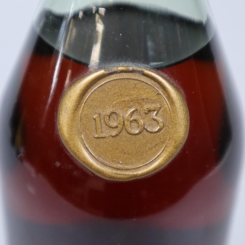 124 - Well aged bottle of Cognac - Delamain 1963