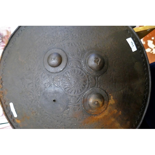 156 - Antique Dhal steel shield