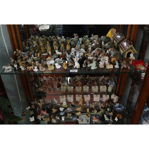 174 - Large collection of Wade Whimsies etc.