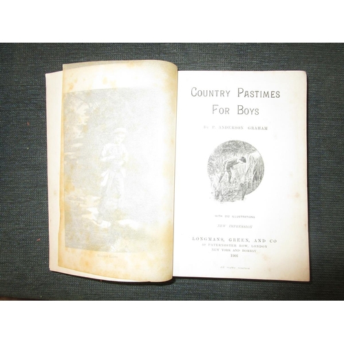 201 - 1901 book - Country Pastimes for Boys