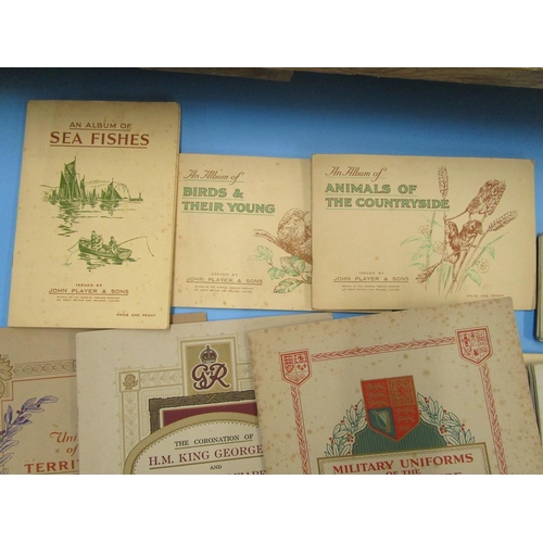 202 - Collection of cigarette cards in albums