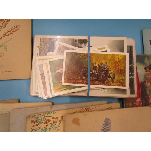 202 - Collection of cigarette cards in albums