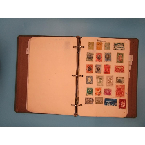 205 - Stamps - Collection of stamps & postcards etc