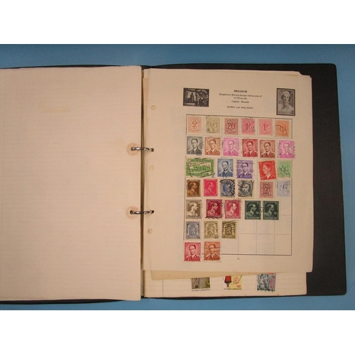 205 - Stamps - Collection of stamps & postcards etc