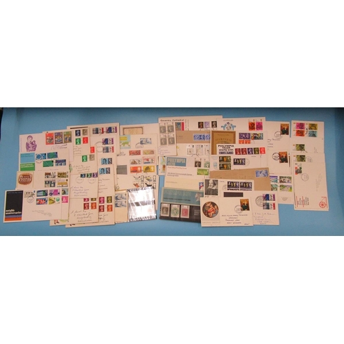 206 - Stamps - Collection of stamps approx 50 first day covers pre 1970