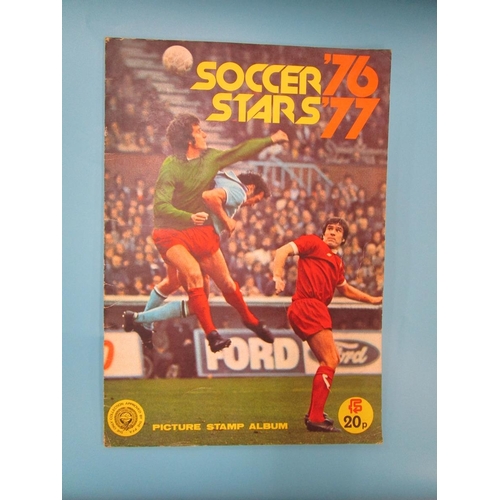 212 - Collection of vintage football sticker albums - complete sets