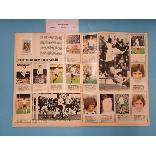 212 - Collection of vintage football sticker albums - complete sets