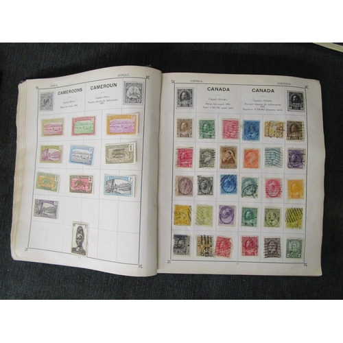 215 - Stamps - World in Old Triumph Stamp Album