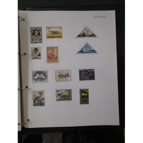 218 - Stamps - Foreign and Commonwealth in 2 albums. O-T