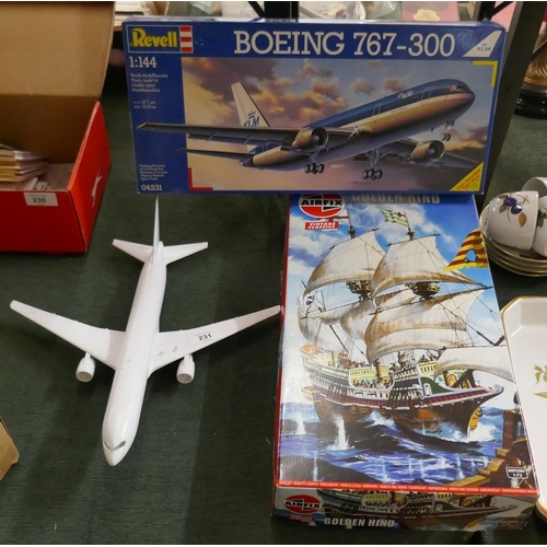 231 - Model kits to include Airfix & Revell