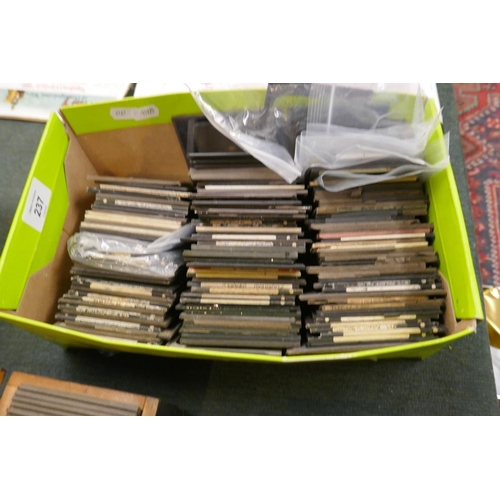 237 - Assorted magic lantern slides