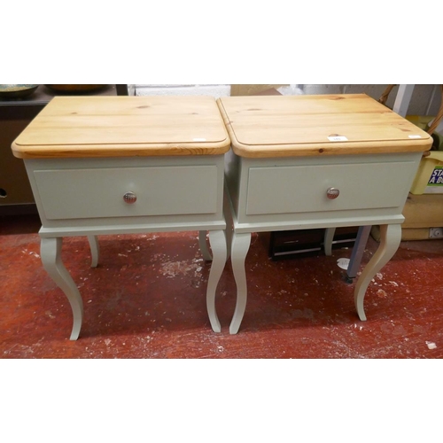 340 - Pair of bedside tables