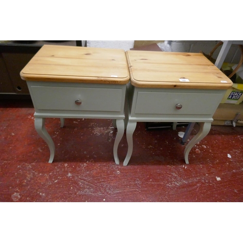 340 - Pair of bedside tables