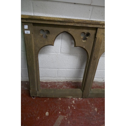 348 - Antique Alter rail