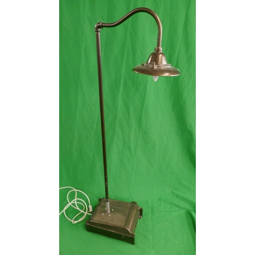 378 - Vintage industrial electrical parts lamp