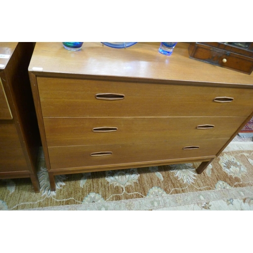 382 - Pair of Nils Jonsson mid century chests  - Approx size: W: 95cm D: 40cm H: 70cm