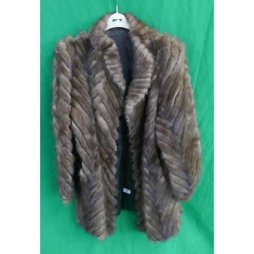 387 - Mink fur coat