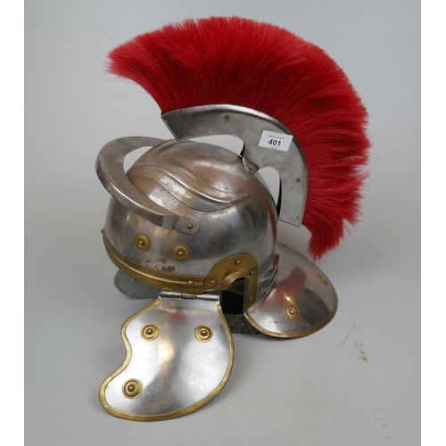 401 - Reproduction Roman Centurian helmet