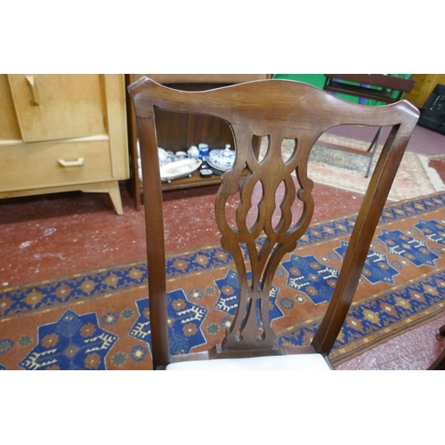 403 - Regency style good quality twin pedestal mahogany dining table - Approx size: L: 216cm W: 100cm H: 7... 