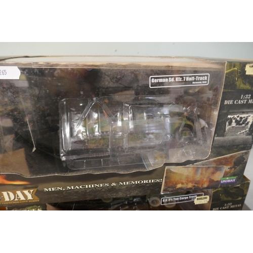 416 - Collection of military vehicles - Forces of Valor 1:32