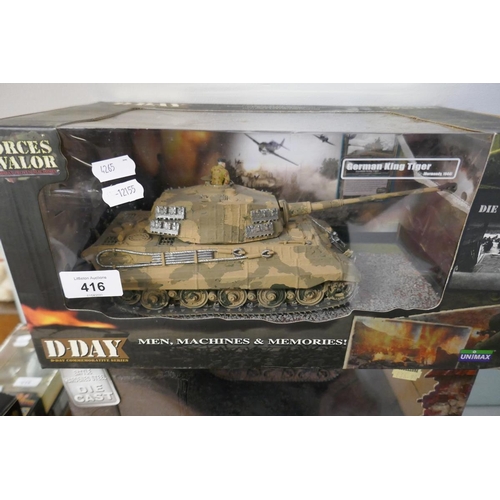 416 - Collection of military vehicles - Forces of Valor 1:32