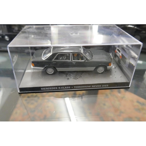 436 - Collection of die cast James Bond cars