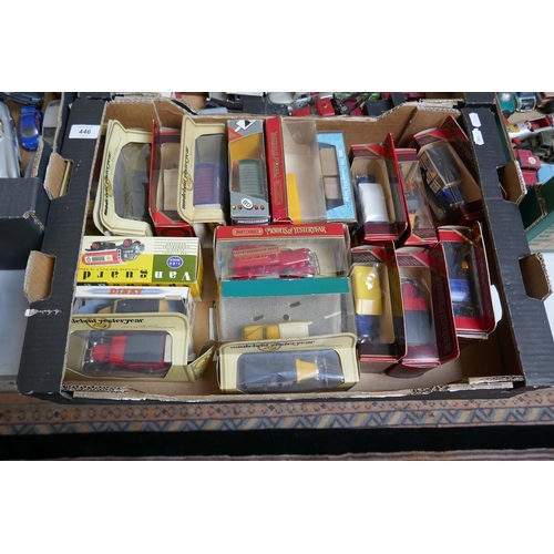 446 - Collection of die cast vehicles in original boxes