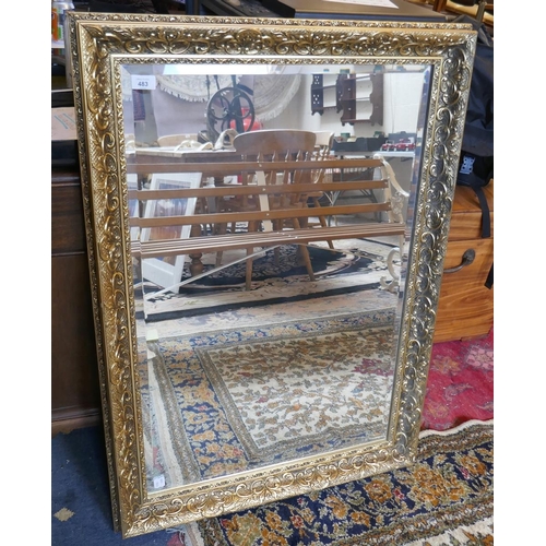 483 - Large gilt mirror