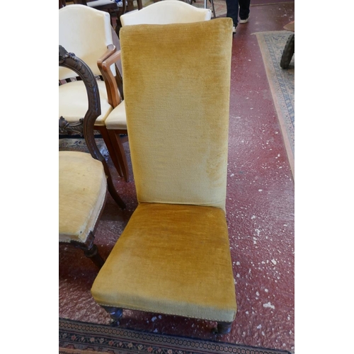 500 - Antique Prie Dieu chair