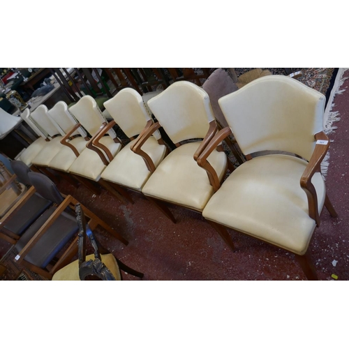 501 - Set of 7 chairs by Hunter & Smallpage of York