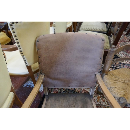 502 - 2 antique child's chairs